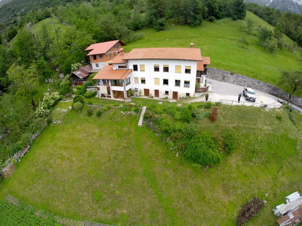 Apartmaji Berginc Kobarid Esterno foto