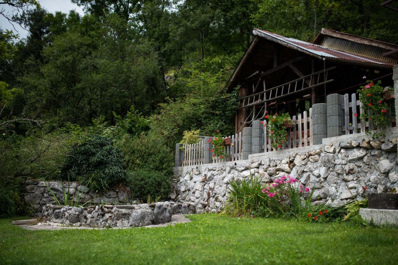Apartmaji Berginc Kobarid Esterno foto